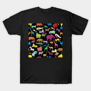 Tossed Jungle Critters T-Shirt